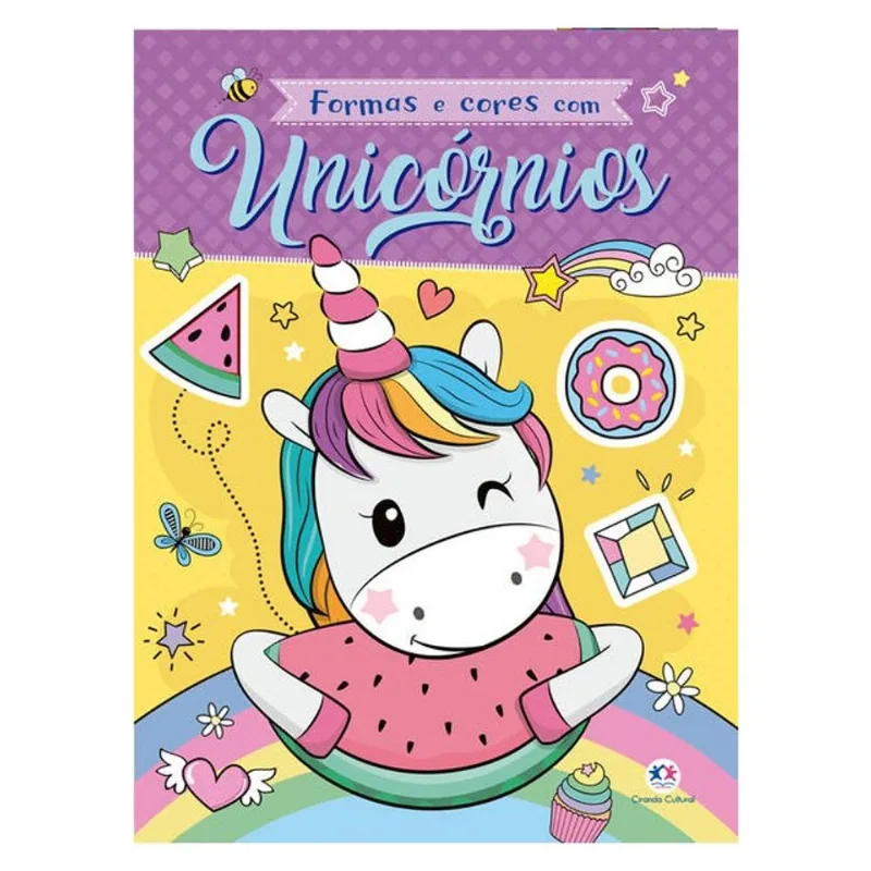 FORMAS E CORES COM UNICÓRNIOS