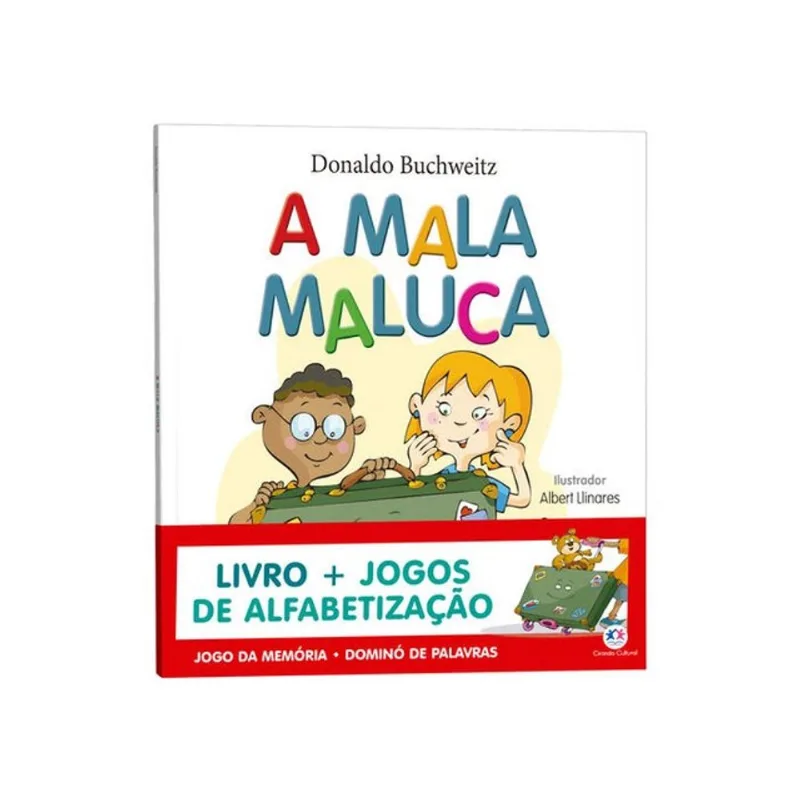 MALA MALUCA - LIVRO + JOGOS DE ALFABETIZAÇÃO