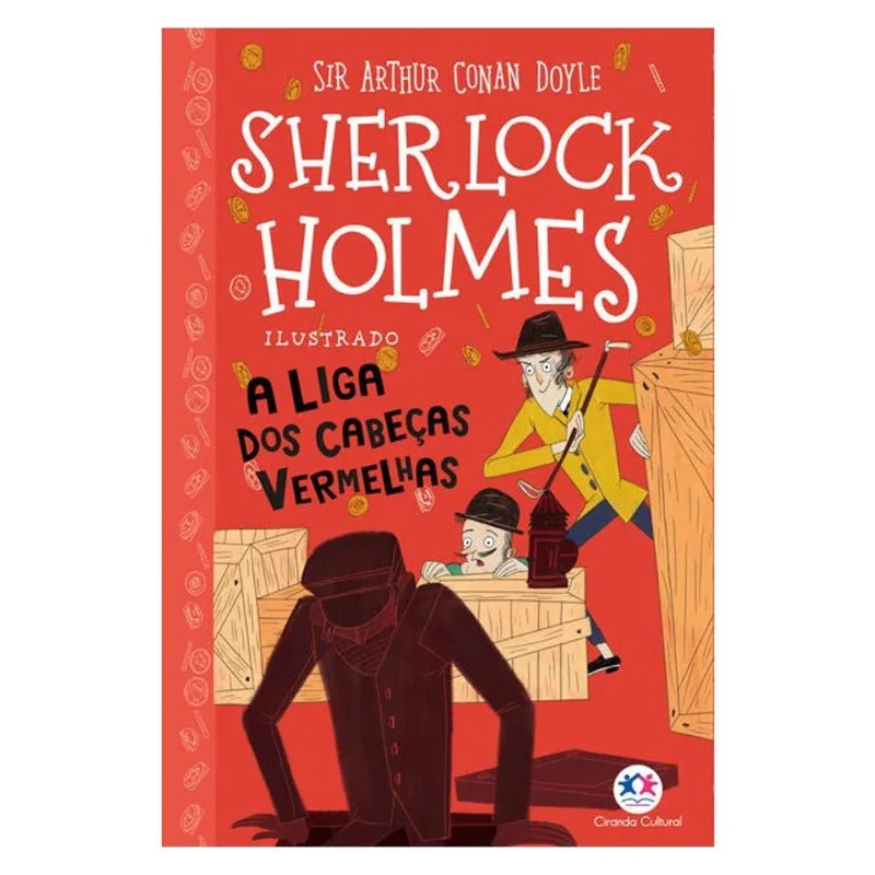 SHERLOCK HOLMES ILUSTRADO - A LIGA DOS CABEÇAS VERMELHAS