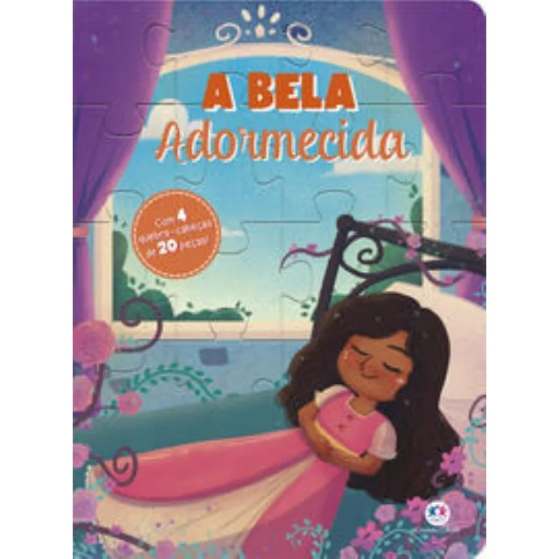 A Bela Adormecida - (com 4 Quebra-cabeças)