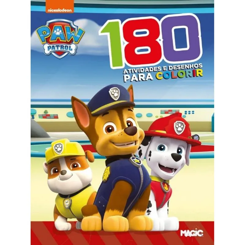 Patrulha Canina - 180 Atividades E Desenhos Para Colorir