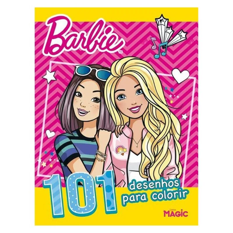 BARBIE - 101 PRIMEIROS DESENHOS PARA COLORIR