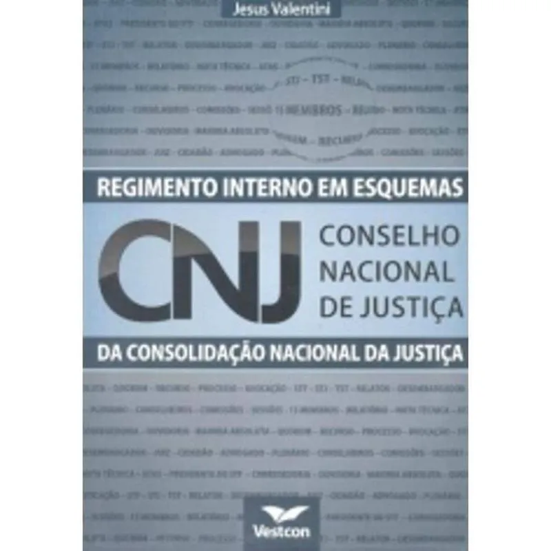 Livro regimento interno do conselho nacional de ju