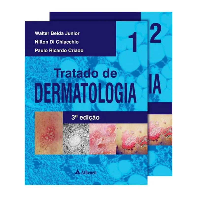 TRATADO DE DERMATOLOGIA - VOL. 1 E VOL. 2