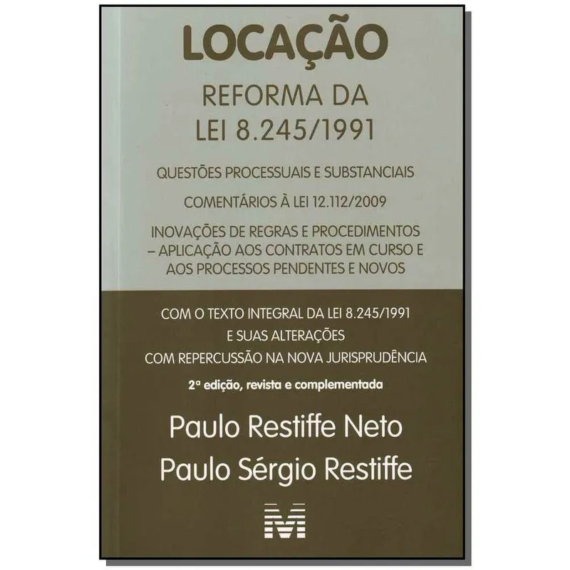 Livro - Locação: Reforma da lei 8.245/1991 - 2 ed./2011