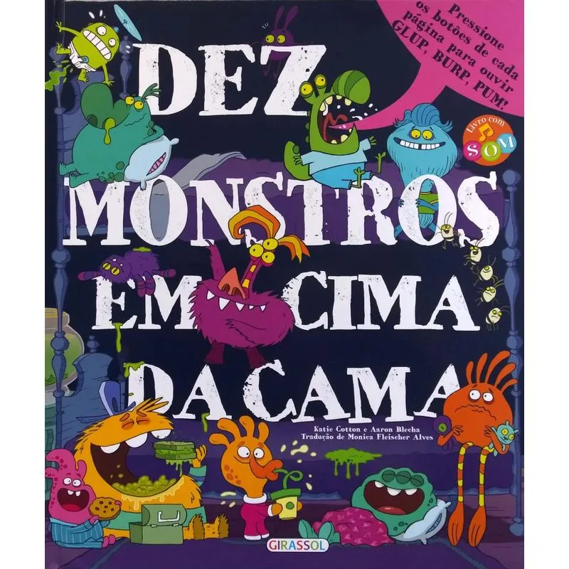 Dez Monstros Em Cima da Cama