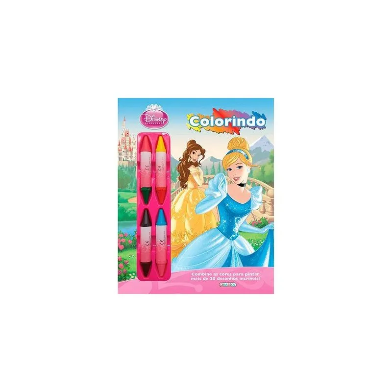 Livro - Colorindo princesa
