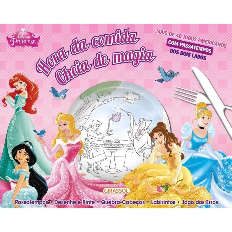 Disney - Hora Da Comida - Cheia De Mágia - 1ª Ed. Livro - Disney - hora da comida - cheia de magia