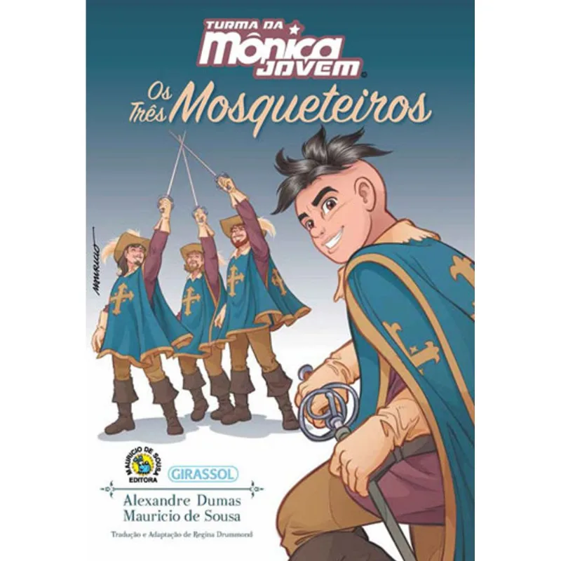 TURMA DA MÔNICA JOVEM - OS TRÊS MOSQUETEIROS - VOL. 3