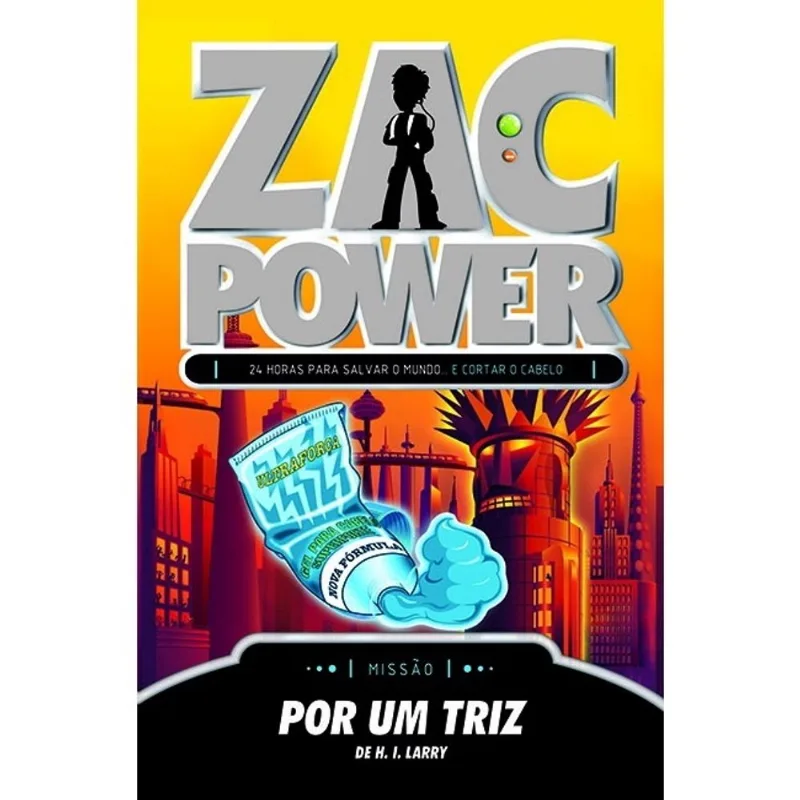 Zac Power 19 - Por Um Triz 1ª Ed. Livro - Zac Power 19 - Por Um Triz