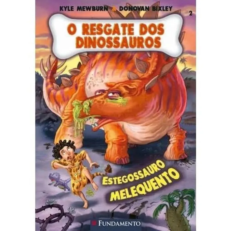 Resgate dos dinossauros- estegossauro melequento, o- livro 02