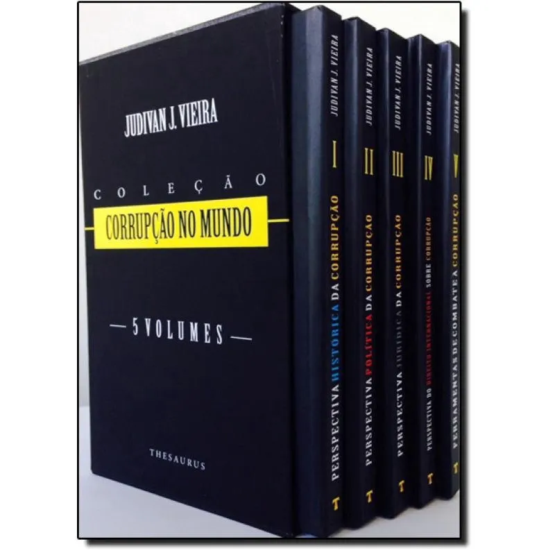 Coleção Corrupção no Mundo - 5 Volumes