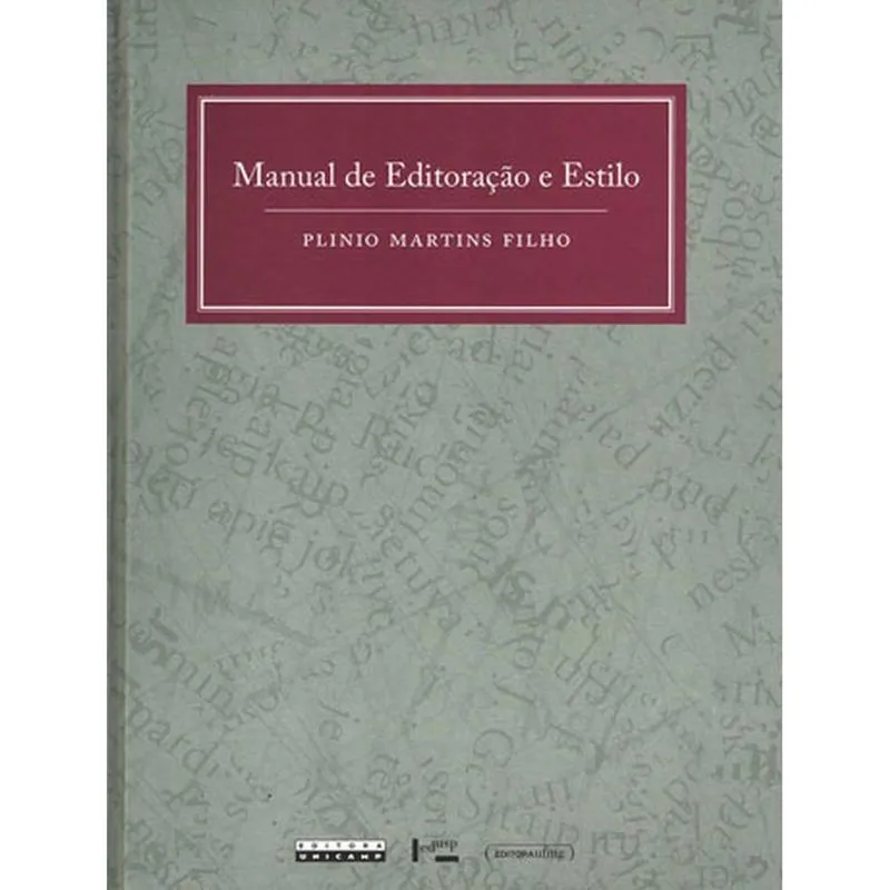 Manual de editoração e estilo