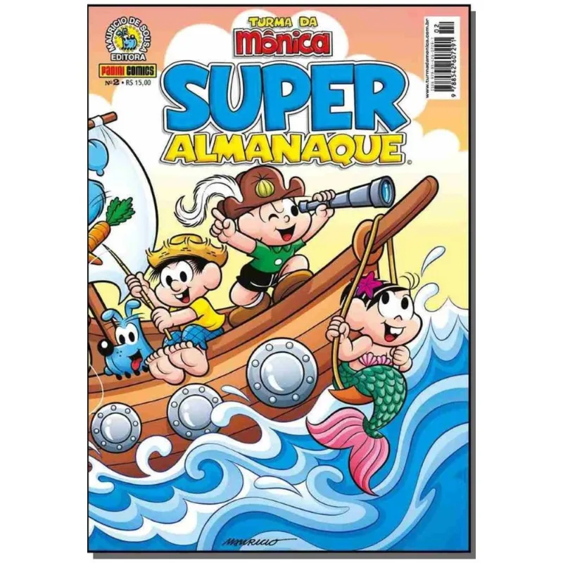 Super Almanaque - Turma da Monica - Vol. 02