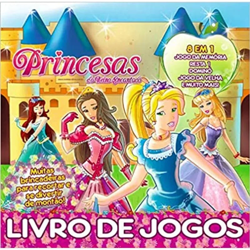 PRINCESAS LIVRO DE JOGOS
