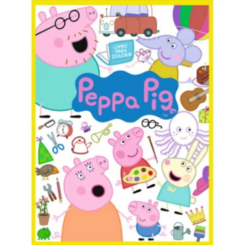 Peppa Pig - Livro para colorir