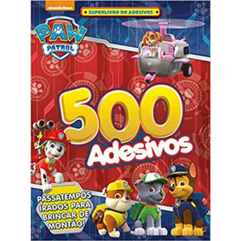 PATRULHA CANINA - SUPERLIVRO DE ADESIVOS