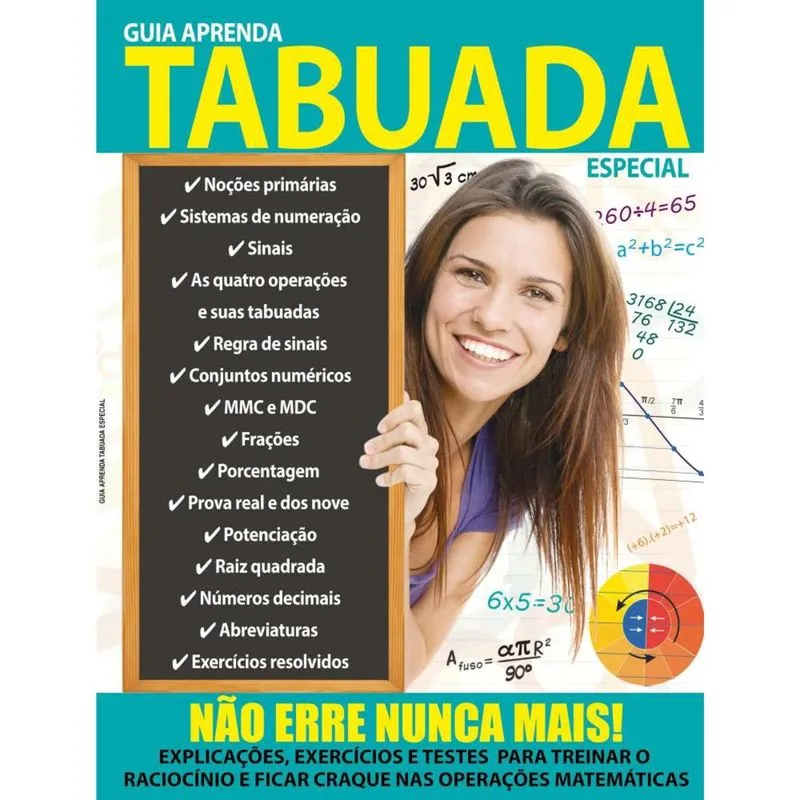 Guia aprenda tabuada especial