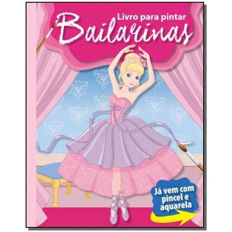 Livro Aquarela Bailarina