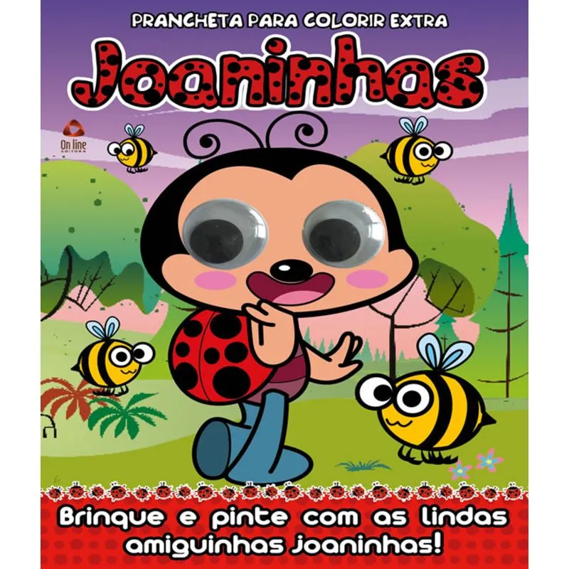Joaninhas - Prancheta Para Colorir Extra