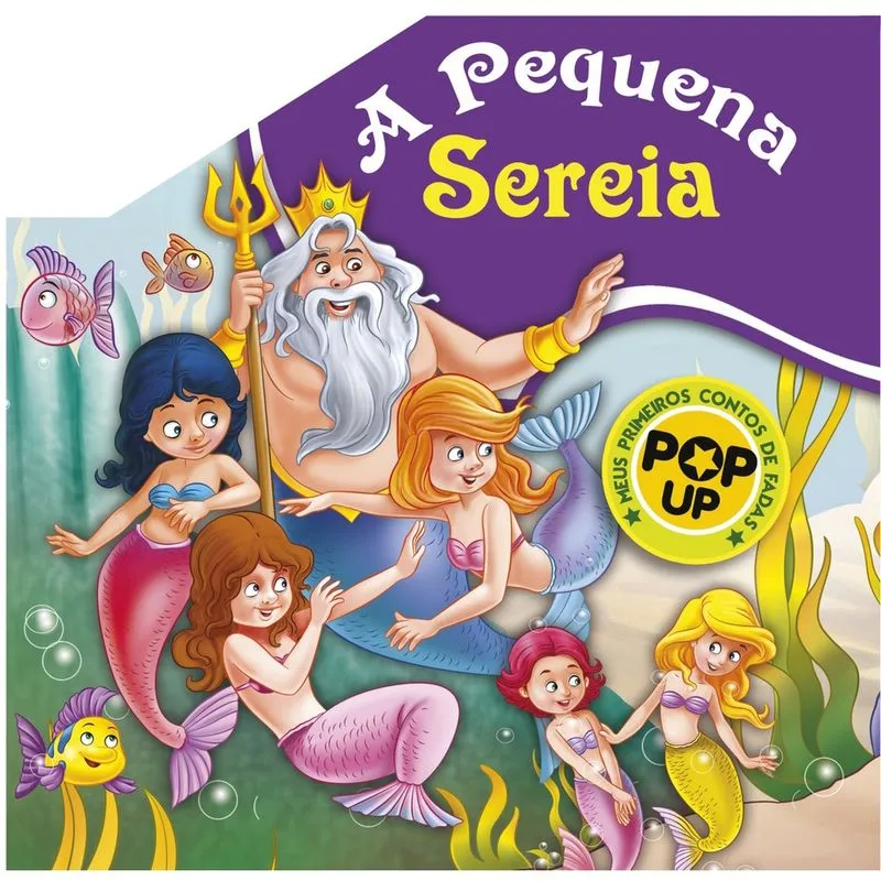Livro - Pop-Up - Pequena Sereia
