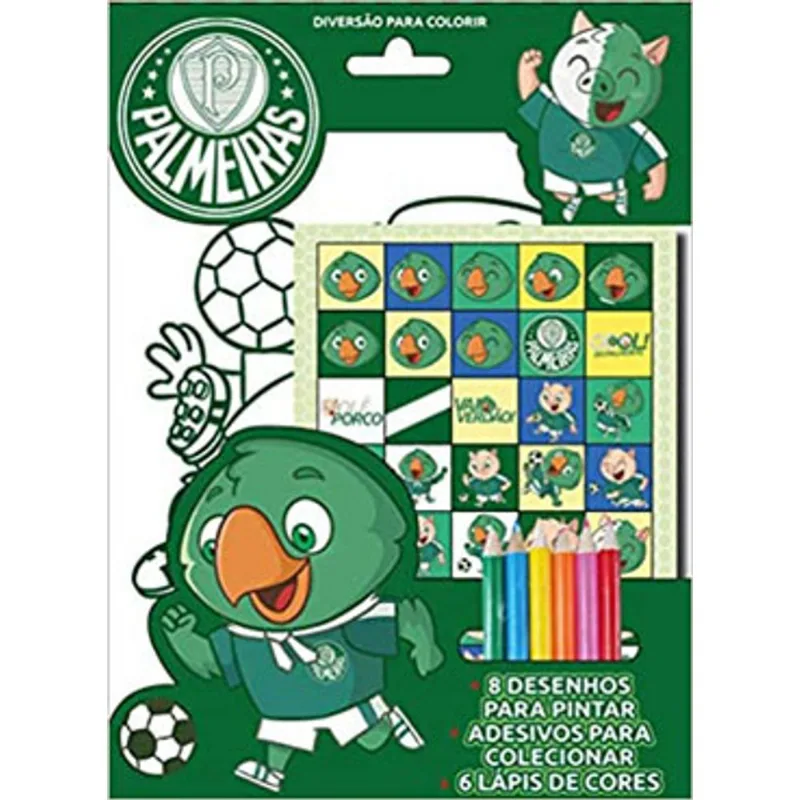 PALMEIRAS - DIVERSÃO PARA COLORIR