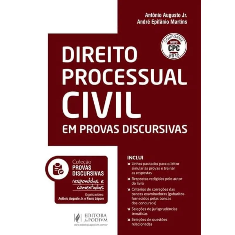 COLEÇAO PROVAS DISCURSIVAS RESPONDIDAS E