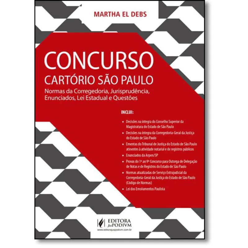 Concurso Cartório São Paulo: Código de Normas, Jurisprudência, Enunciados e Questões