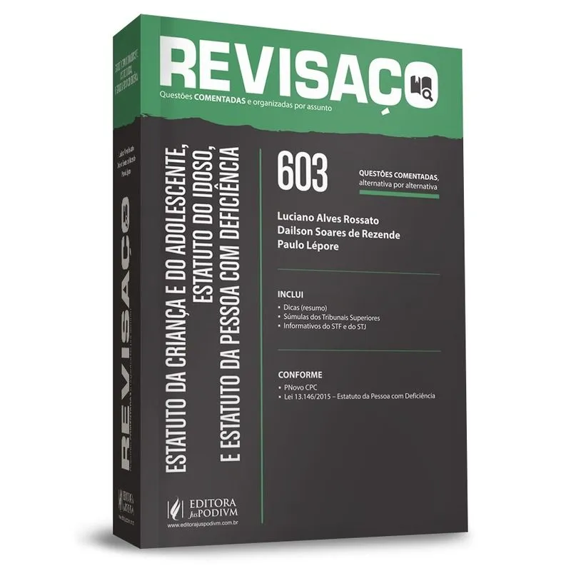 Revisaco - Eca Idoso E Pessoa Com Deficiencia - Juspodivm