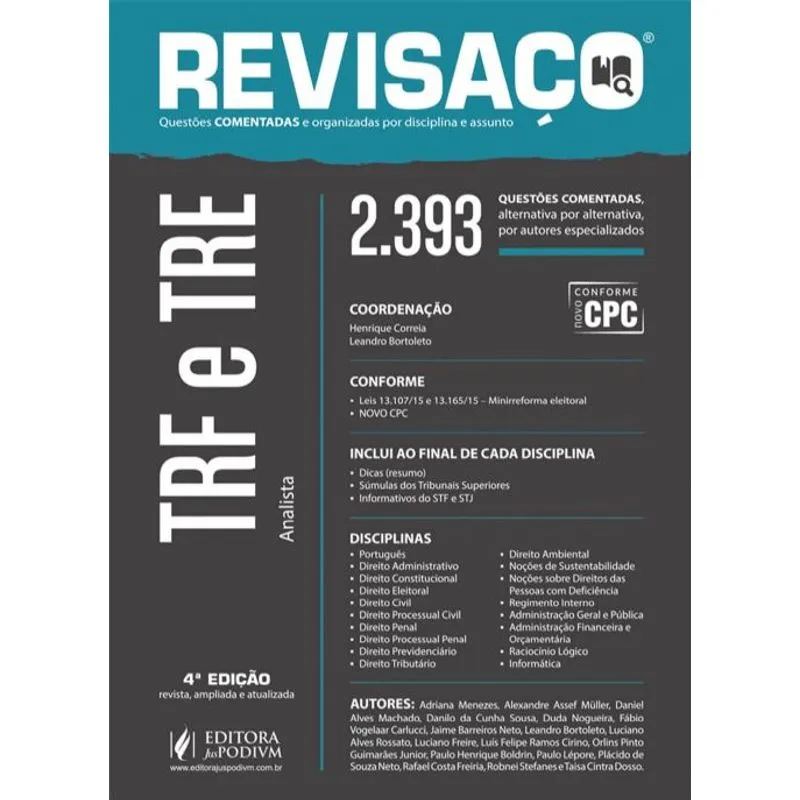 Usado - Revisaço - Trf E Tre Analista