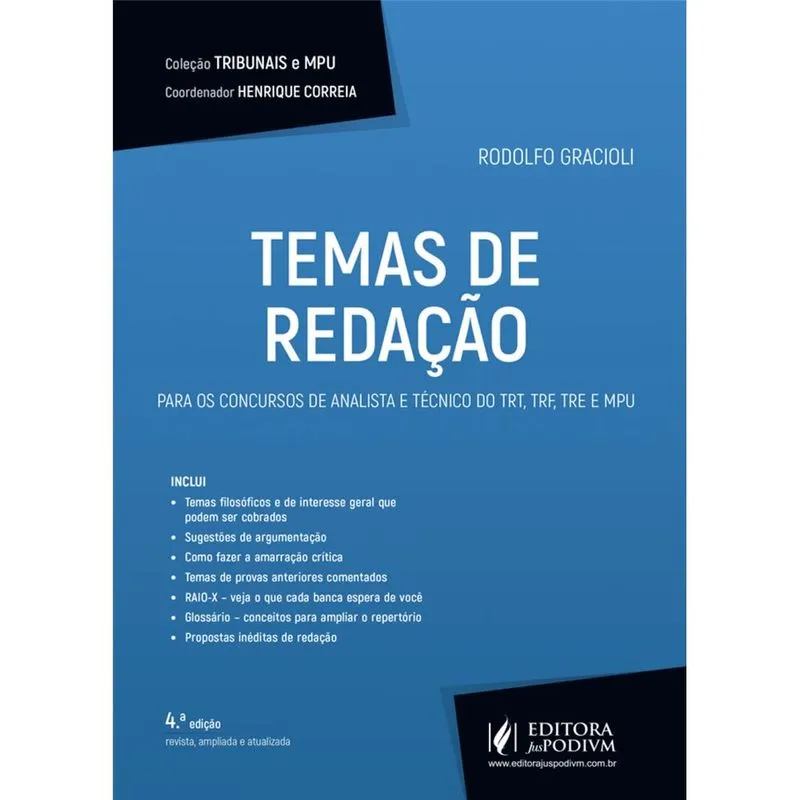 Temas de redação