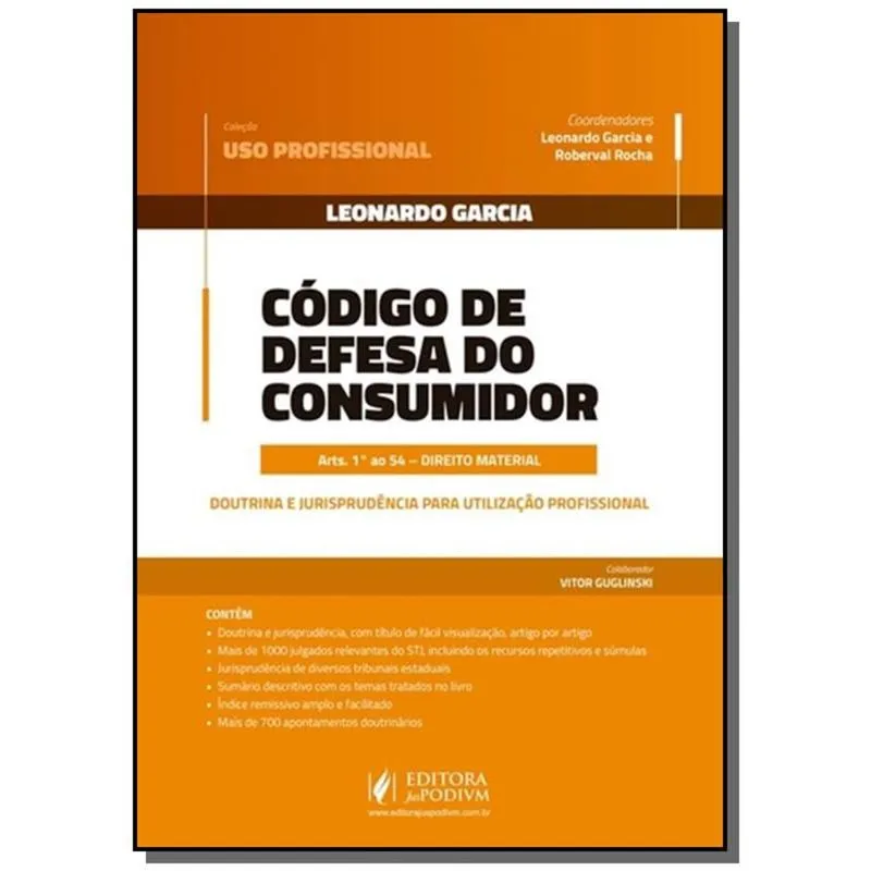 CODIGO DE DEFESA DO CONSUMIDOR - JUSPODIVM