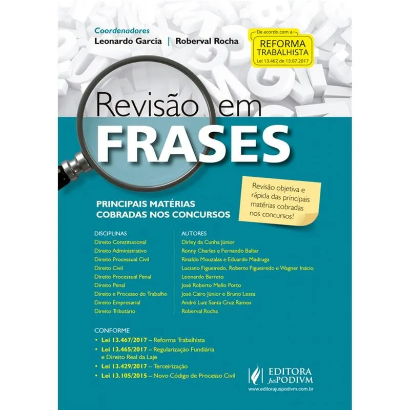 Revisão em frases
