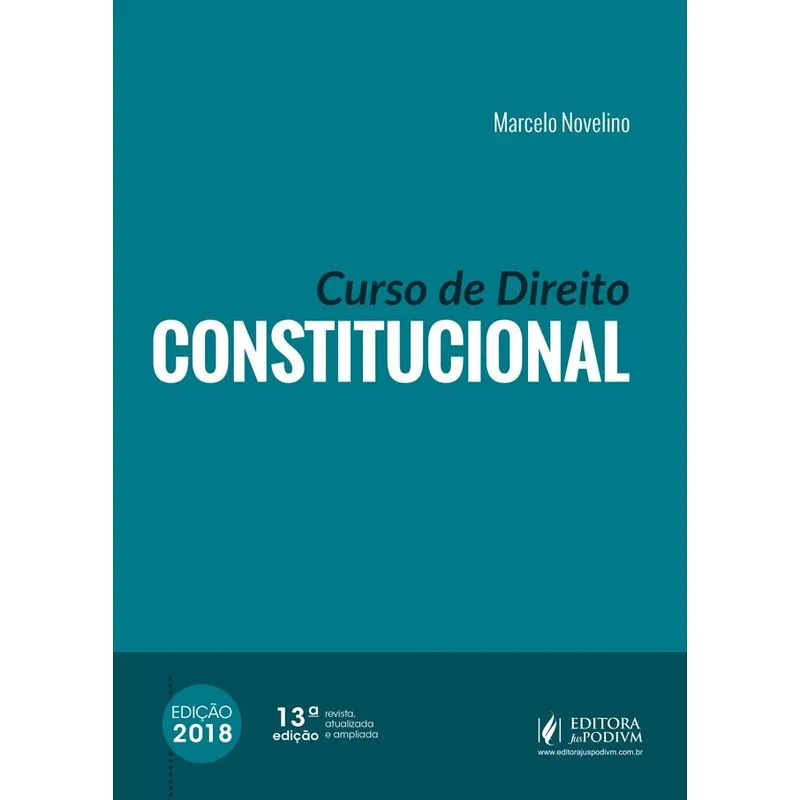 Curso De Direito Constitucional - Novelino - Juspodivm