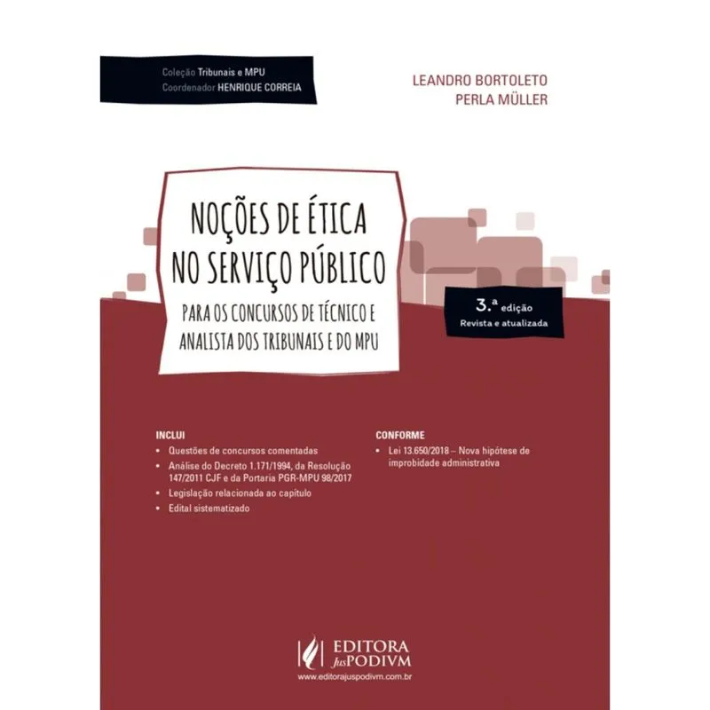 Noções de ética no serviço público