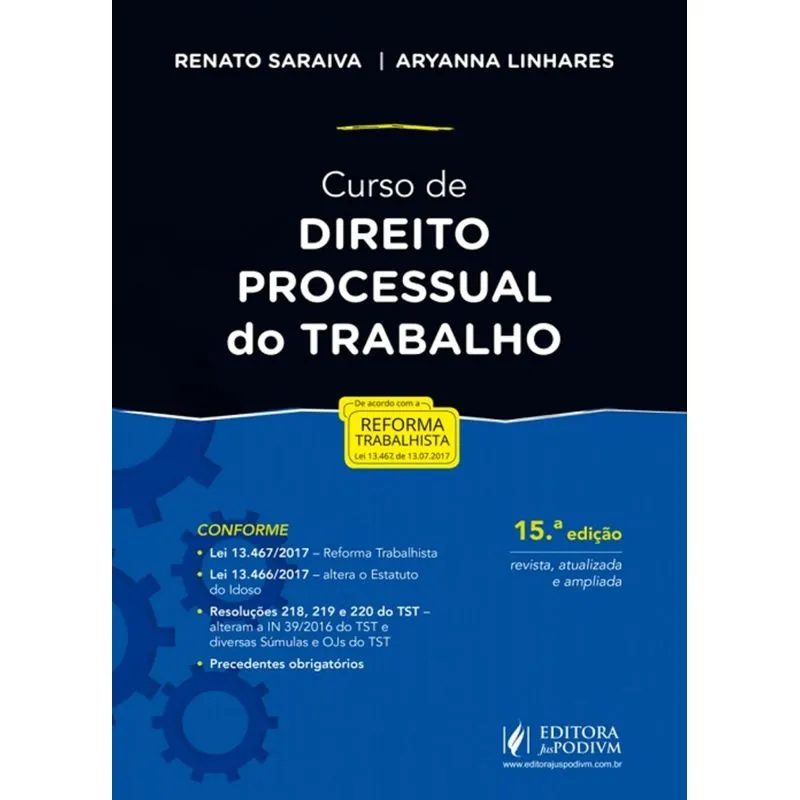 Curso De Direito Processual Do Trabalho - Juspodivm