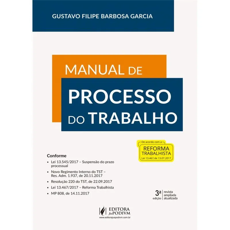 Manual de processo do trabalho