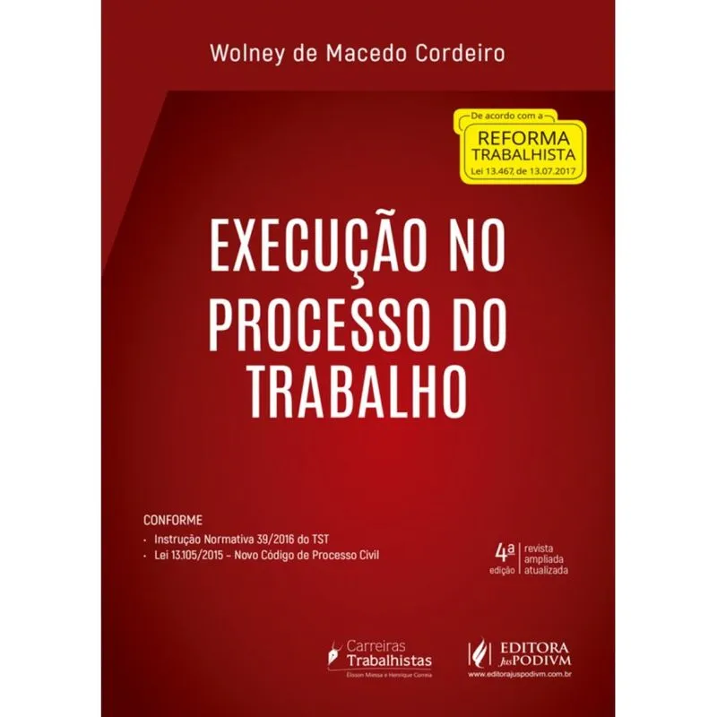 Execução no processo do trabalho