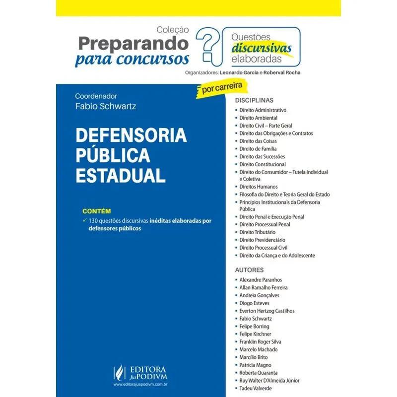Defensoria Publica Estadual - Juspodivm - 1 Ed