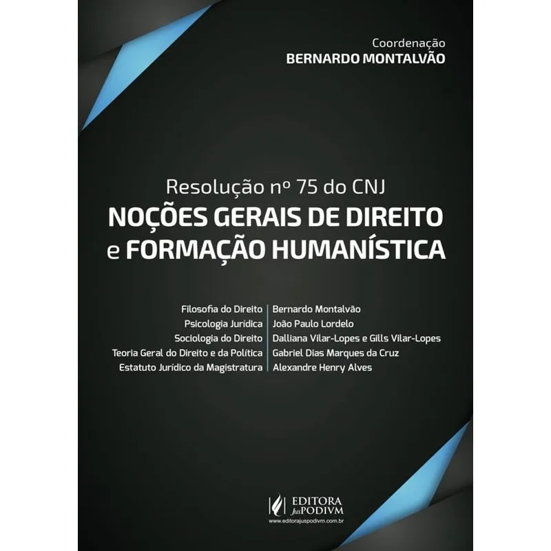 Nocoes Gerais De Direito E Formacao Humanistica - Juspodivm