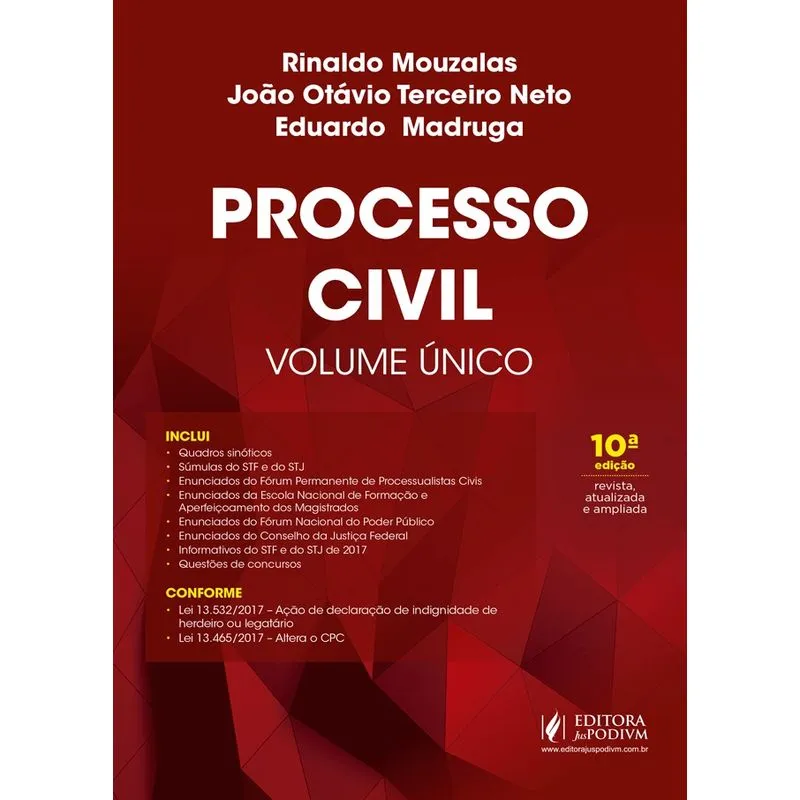 Processo Civil - Volume Unico - Juspodivm