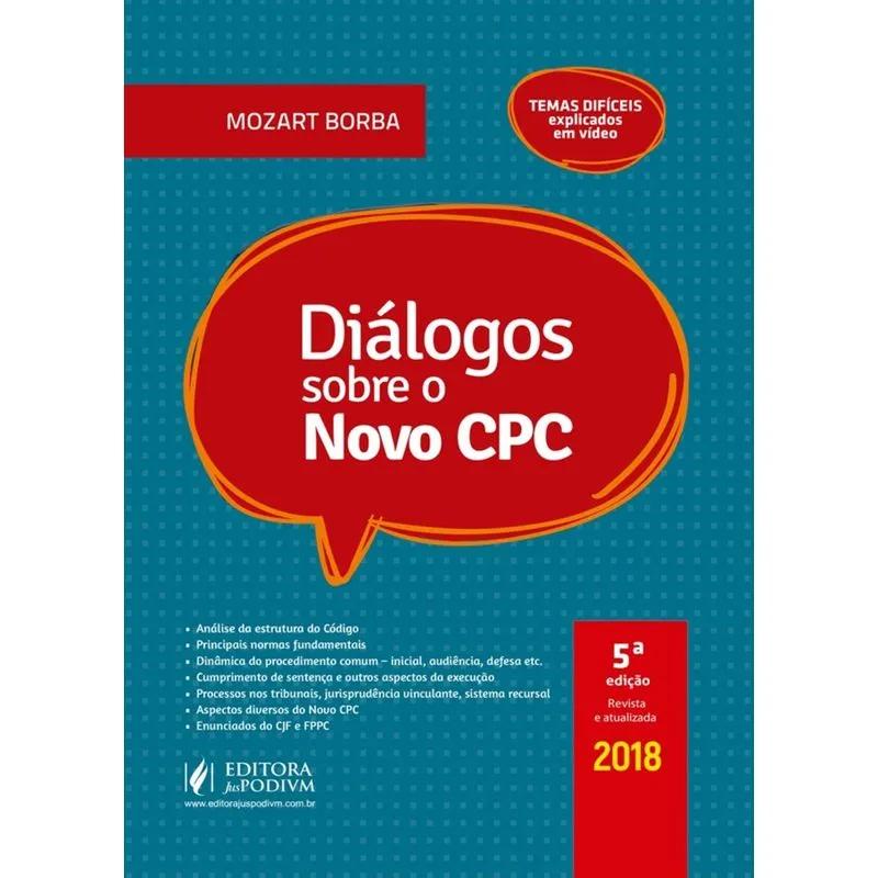 Dialogos Sobre O Novo Cpc - Juspodivm