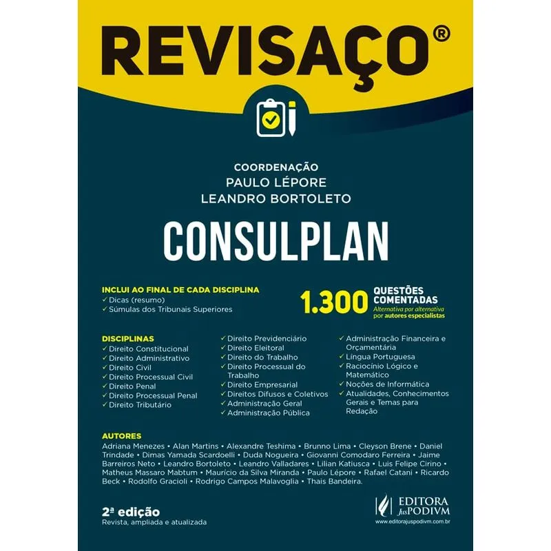 Revisaco Consulplan - Juspodivm
