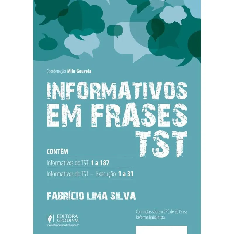 Informativos Em Frases Tst - Juspodivm