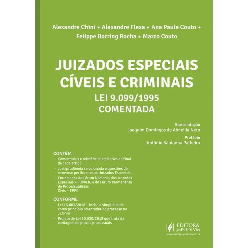 Juizados Especiais Civeis E Criminais - Juspodivm
