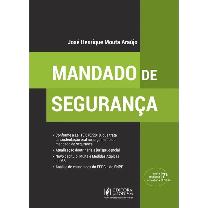 Mandado De Seguranca - Juspodivm