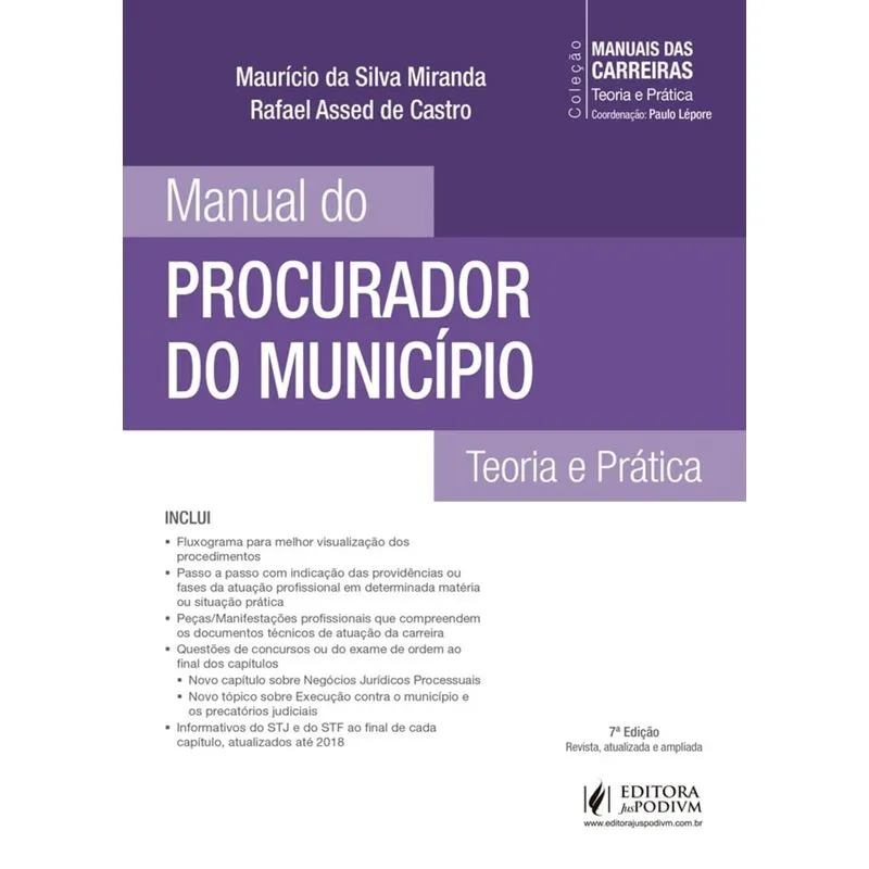 Manual Do Procurador Do Municipio - Juspodivm