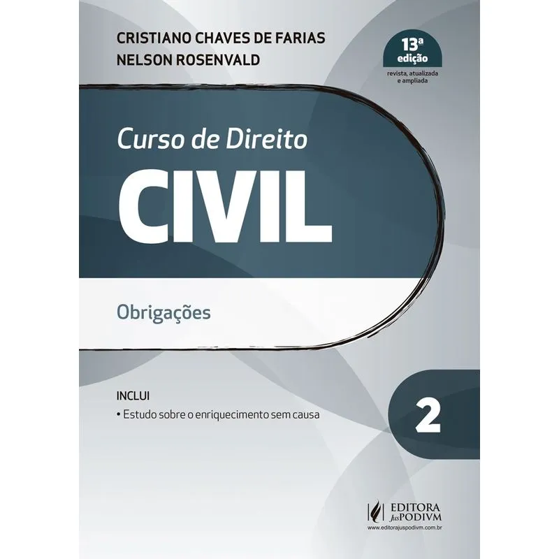 Curso De Direito Civil Vol 2 - Farias - Obrigacoes - Farias - Juspodivm