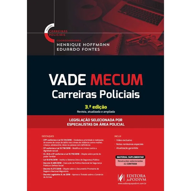 Vade Mecum Carreiras Policiais - Juspodivm
