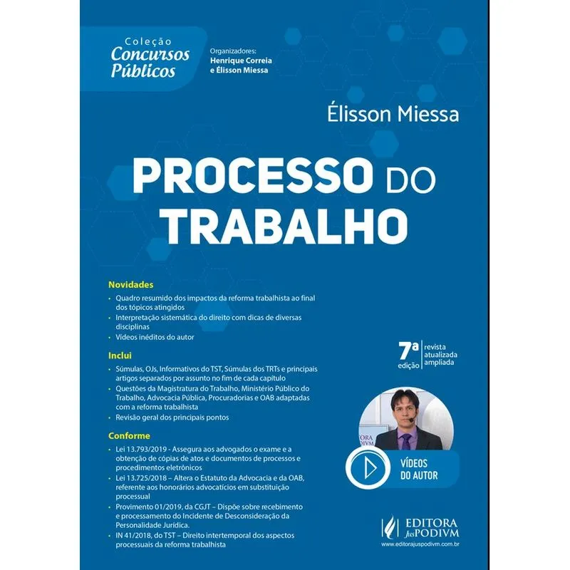 Processo do trabalho